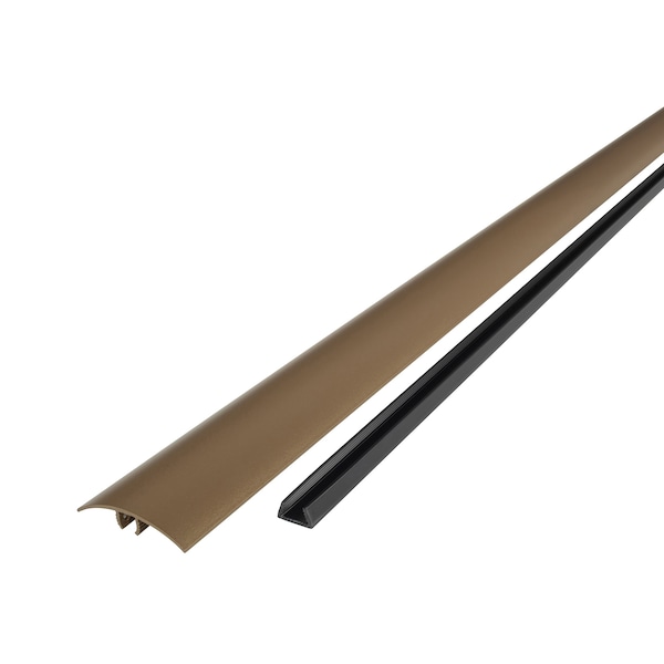 M-D Building Products Aluminum, Antique Brass, 36 in L, 1.75 in W - 31976