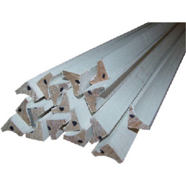 Alexandria Moulding Alexandria Moulding 00106-93096C1 8 ft. Cove Moulding Finger Joint Primed Ponderosa Pine; Pack Of 10 - 384743