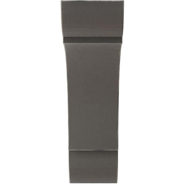 Ekena Millwork 1 3/4"W x 6"D x 6"H Small Olympic Wood Vintage Decor Bracket, Reclaimed Grey - BKTWD01X06X06OLGY