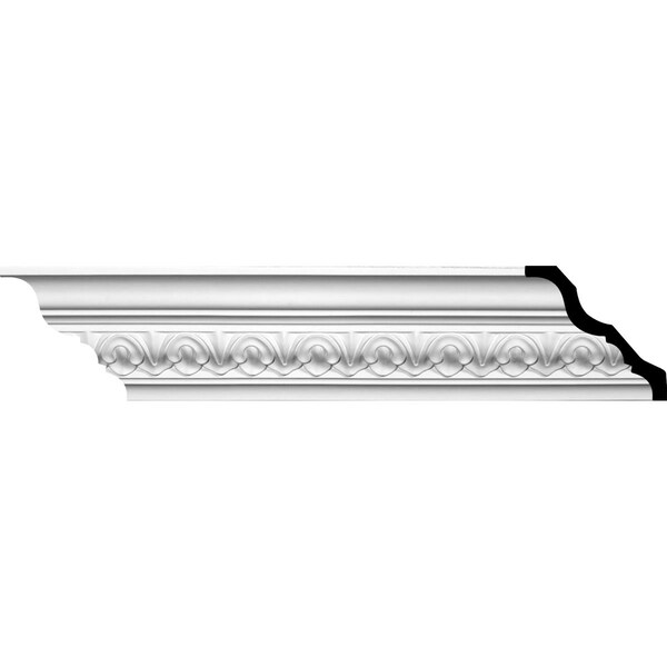 Ekena Millwork SAMPLE - 3 7/8"H x 3 7/8"P x 5 1/2"F x 12"L Emery Crown Moulding - SAMPLE-MLD04X04X05EM