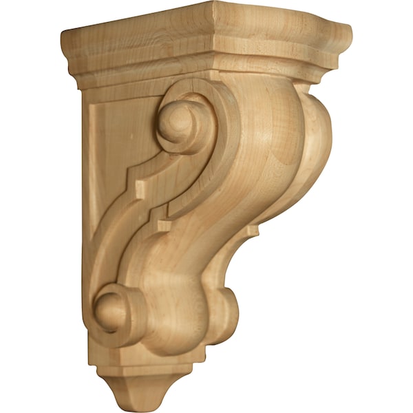 Osborne Wood Products 10 x 4 1/2 x 5 1/2 Milan Classic Corbel in Knotty Pine - 8010P