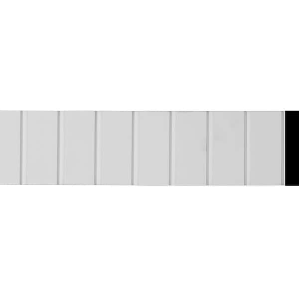 Ekena Millwork 3 7/8"H x 1/2"P x 94 1/2"L Lunel Panel Moulding - PML03X00LU