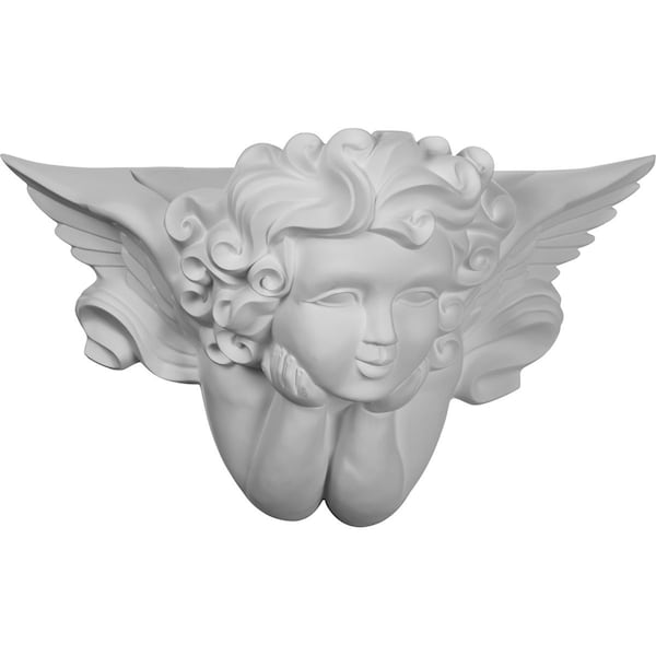 Ekena Millwork Wall Sconce, 14.13 in H, 23.63 in W, Factory Primed - SCO23X14X09AN