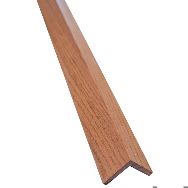 Timberchic Wood, Mauve, 48 in L, 1.25 in W, Stained - 322