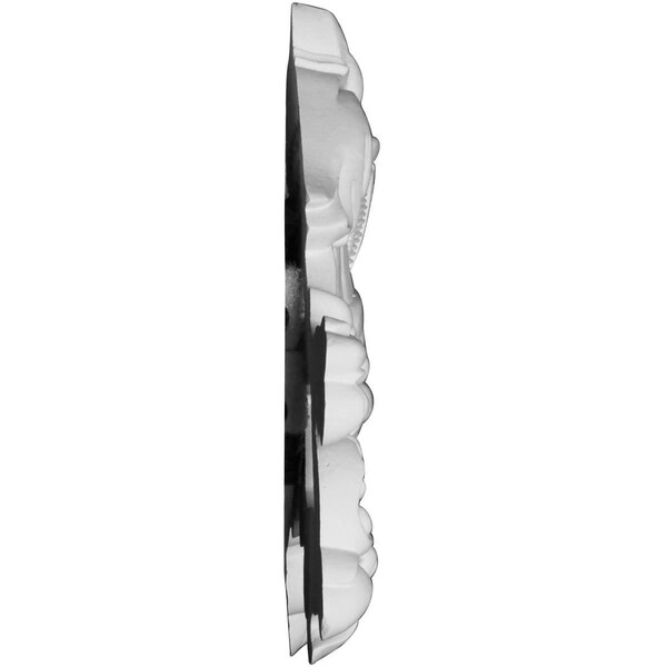 Ekena Millwork 8 1/8"W x 8 1/8"H x 3/4"P Genevieve Onlay - ONL08X08X01GE