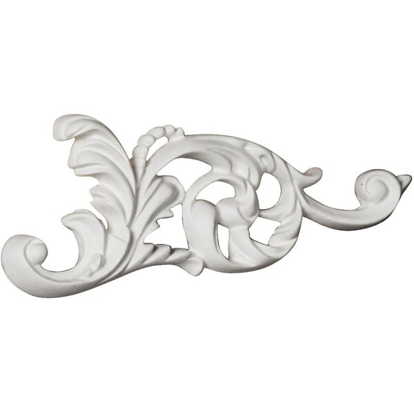 Ekena Millwork 5 7/8"W x 2 3/8"H x 1/2"P Chateau Onlay, Right - ONL06X02X01CH-R