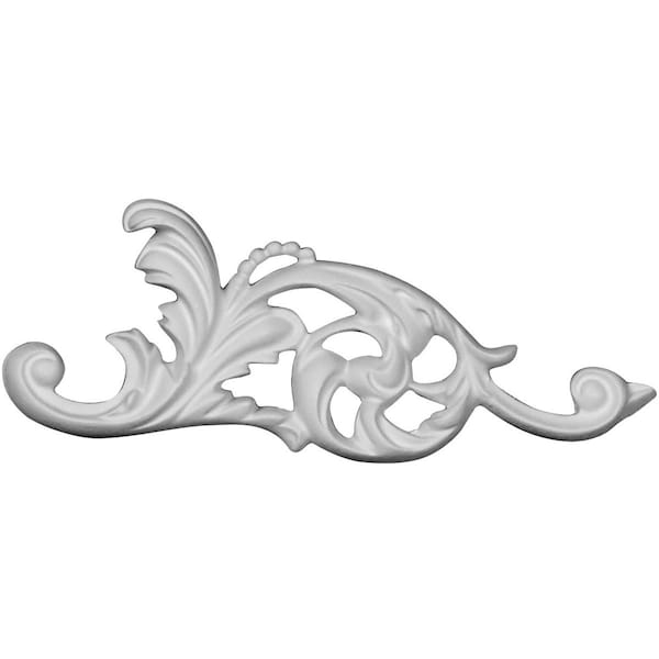 Ekena Millwork 5 7/8"W x 2 3/8"H x 1/2"P Chateau Onlay, Right - ONL06X02X01CH-R