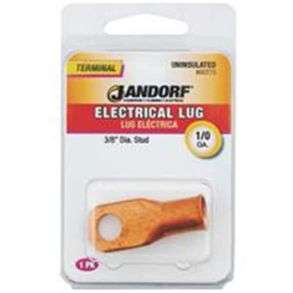 Terminal eléctrico Jandorf Lug 1/0 de 1/2 pulgada 60773 - 3399276