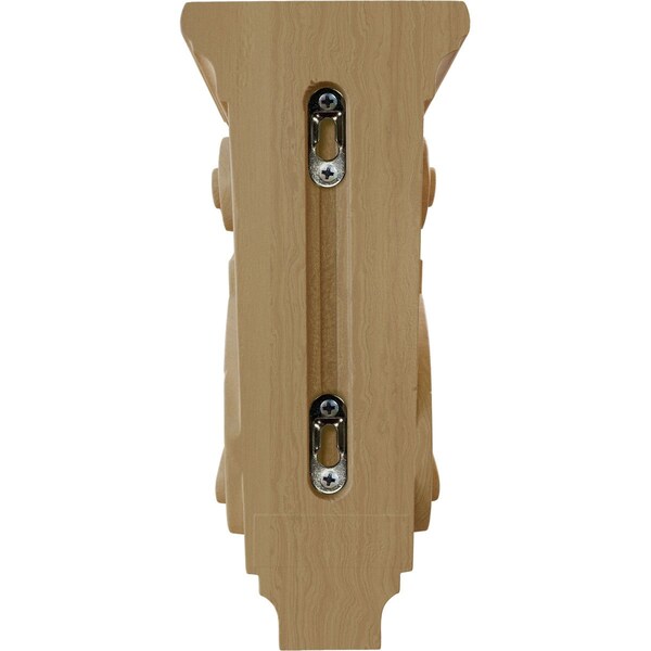 Ekena Millwork 4 1/2"W x 5"D x 10"H Medium Traditional Wood Corbel, Cherry - CORW05X05X10TRCH
