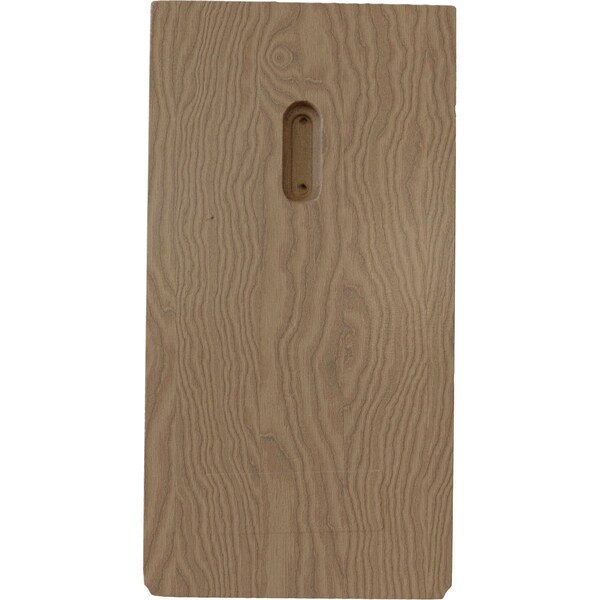 Ekena Millwork 5 1/4"W x 8"D x 10"H Clarksville Bracket, Mahogany - BKTW05X08X10CVGM
