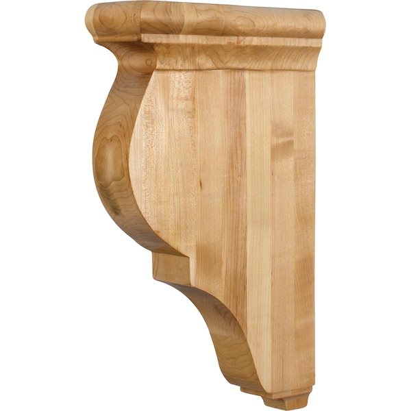 Hardware Resources 3" Wx8-5/16"Dx14"H Alder Smooth Corbel - CORG-2ALD