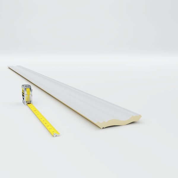 Ekena Millwork 4 7/8"H x 4 3/8"P x 6 1/2"F x 94 1/2"L Strasbourg Traditional Crown Moulding - MLD04X04X06SG