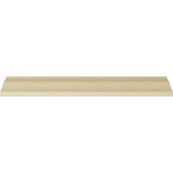 Ekena Millwork 4 7/8"H x 4 3/8"P x 6 1/2"F x 94 1/2"L Strasbourg Traditional Crown Moulding - MLD04X04X06SG