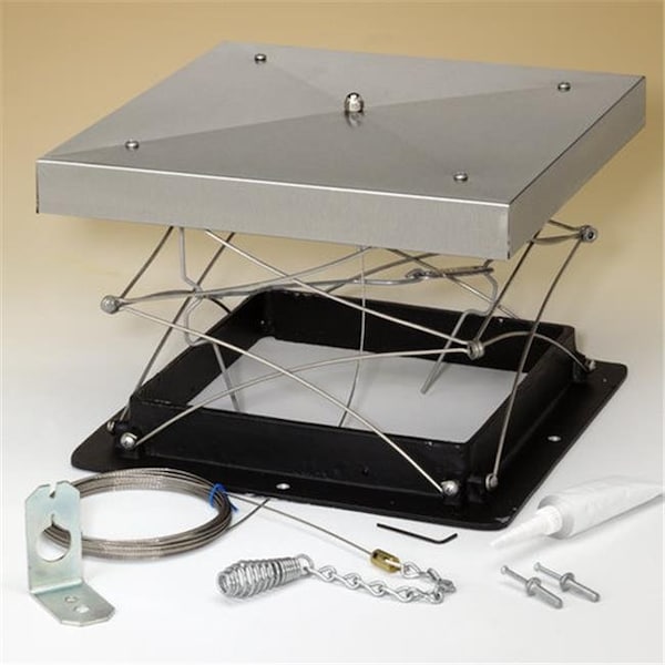 Lock-Top LOCK-TOP 09125 13 in. x 17 in. Lock-Top Energy-Saving Damper - 9125