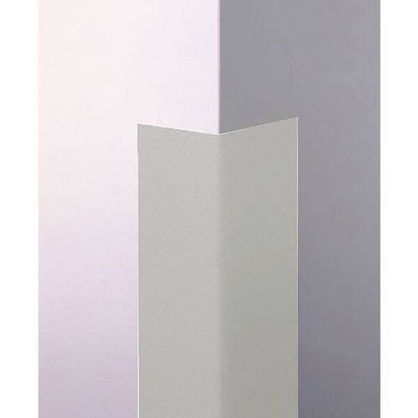 Pawling Corner Guard, Textured, Silver Gray, 1-1/4"W X 48"H - CGU-1245-4-210