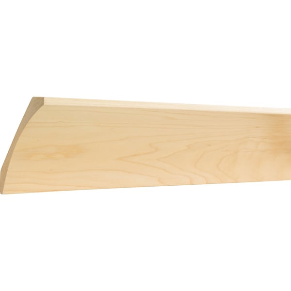 Hardware Resources Oak, 96" L, 5" H, Unfinished - COV-5-OK