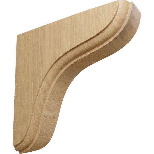 Ekena Millwork 1 3/4"W x 5 1/2"D x 5 1/2"H Eaton Wood Bracket, Cherry - BKTW02X06X06EACH