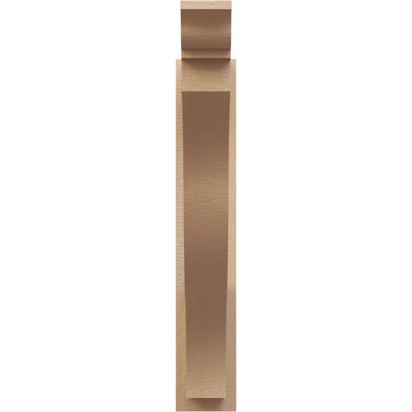 Ekena Millwork 5 1/2-in W x 28-in D x 32-in H Funston Trad Rough Cedar Woodgrain TimberThane Outlooker, Primed Tan - OUTUR055X28X32FST04RCPR