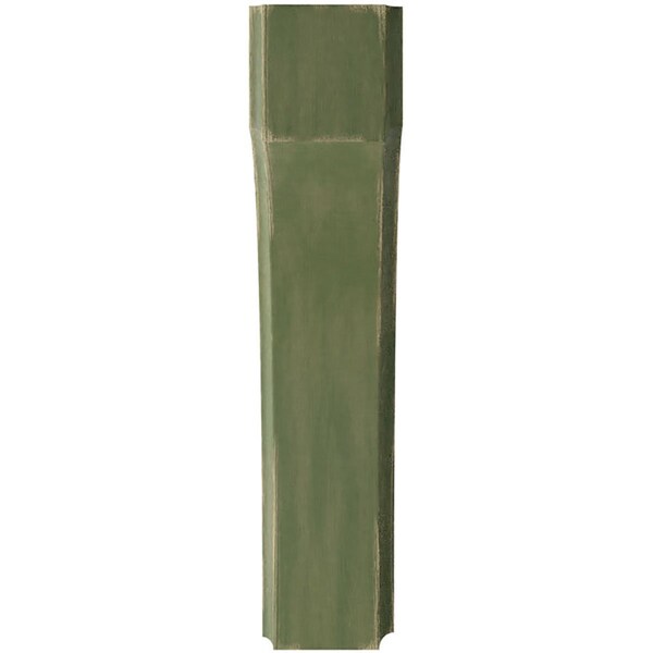 Ekena Millwork 1 3/4"W x 6"D x 8"H Clarksville Wood Vintage Decor Bracket, Restoration Green - BKTWD02X06X08CVGR