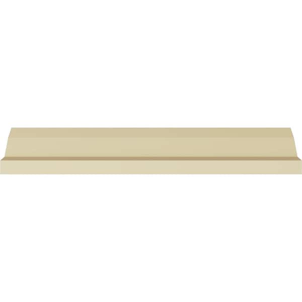 Ekena Millwork 2 7/8"H x 2 3/4"P x 4"F x 94 1/2"L Caputo Crown Moulding - MLD03X03X04CA