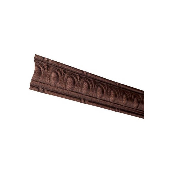 Acoustic Ceiling Products Great Lakes Tin 48" Huron Tin Crown Molding in Penny Vein - 195-05 - 195-05