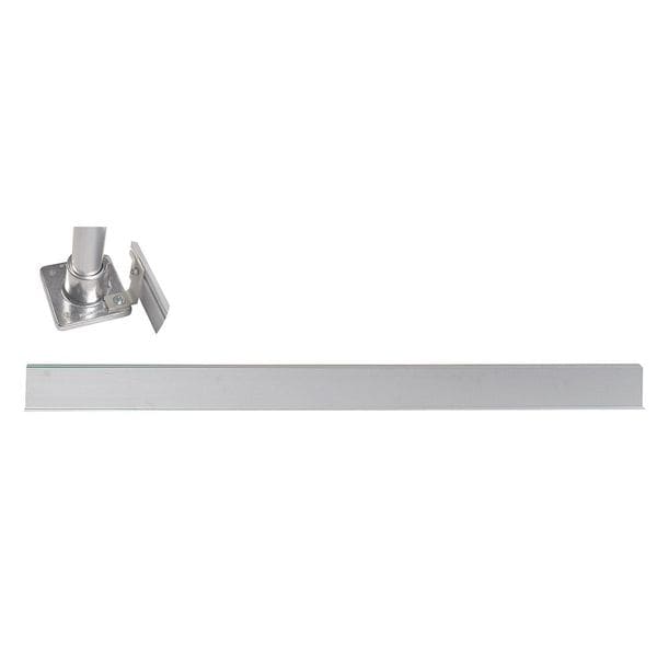 Hollaender Handrail Toe Board, 6 Ft, Aluminum Mil - 92381