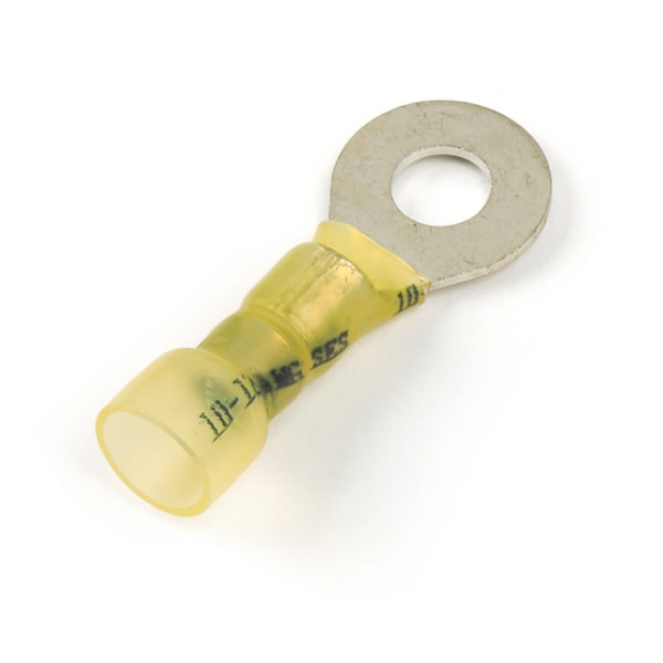 Terminal de Anillo Termocontraíble Grote 12-10 AWG 1/2" Stud PK, Voltaje Máx.: 600V - 84-1947