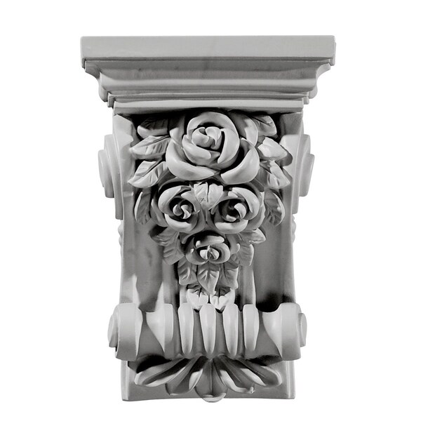 Ekena Millwork 4"W x 2 3/4"D x 5 5/8"H Dublin Corbel - COR04X03X05DU