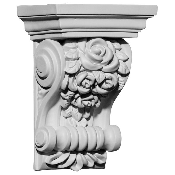 Ekena Millwork 4"W x 2 3/4"D x 5 5/8"H Dublin Corbel - COR04X03X05DU