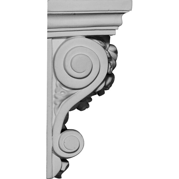 Ekena Millwork 4"W x 2 3/4"D x 5 5/8"H Dublin Corbel - COR04X03X05DU