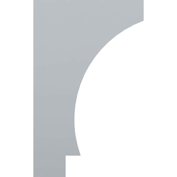 Ekena Millwork 5 1/2"W x 11 3/4"D x 7 1/4"H Dover Bracket - BKT07X11X05DR