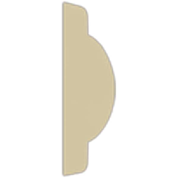 Ekena Millwork Panel Moulding, Urethane, 94-1/2 in L, 1 in H - MLD01X00VA