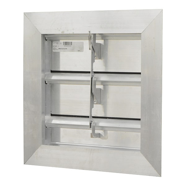 Canarm Manual Damper, Aluminum, Square - SR3212X12