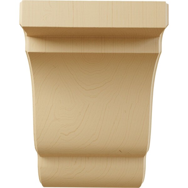 Ekena Millwork 5 1/4"W x 5"D x 7 1/2"H Bedford Bracket, Alder - BKTW05X05X08BEAL