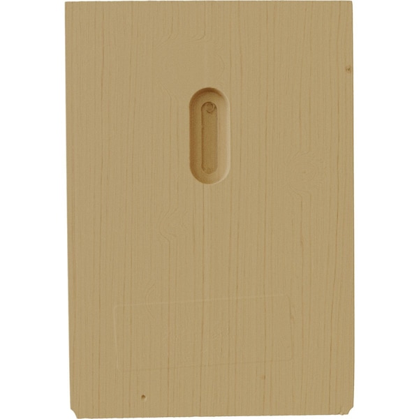 Ekena Millwork 5 1/4"W x 5"D x 7 1/2"H Bedford Bracket, Alder - BKTW05X05X08BEAL