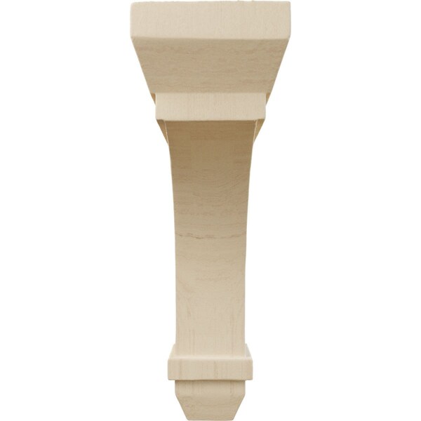 Ekena Millwork 2 1/4"W x 5"D x 7"H Stockport Bracket, Rubberwood - BKT02X05X07STRW