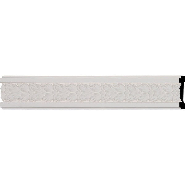 Ekena Millwork Chair Rail, Urethane, 95-3/4 in L, 3-3/4 in H - CHA03X01HA