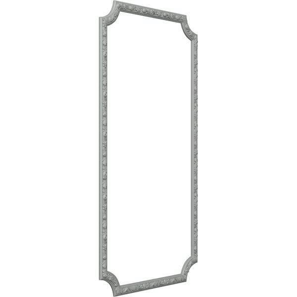 Ekena Millwork 31-in. W x 62-in. H Sussex Floral Panel Moulding Kit Single Panel - PMLKSU31X62A