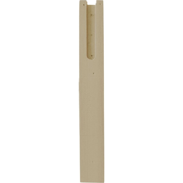 Ekena Millwork 1 1/2"W x 9"D x 11"H Hamilton Traditional Bracket, Rubberwood - BKT01X09X11HARW