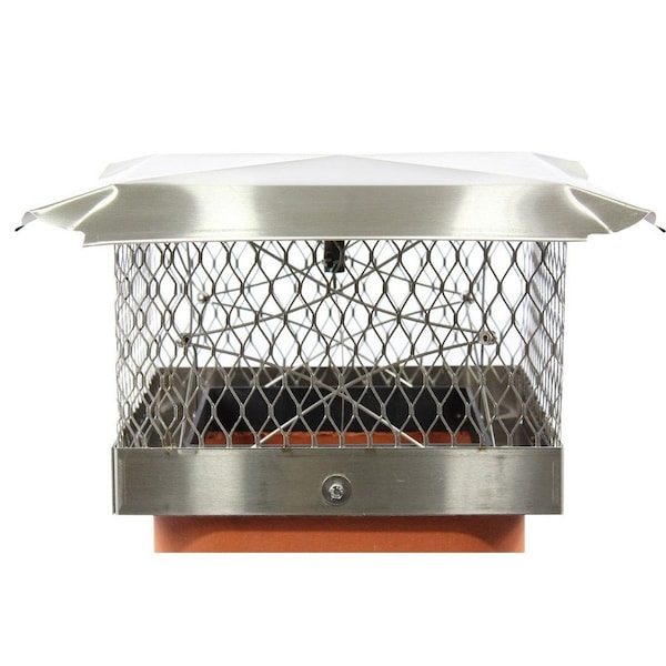 U.S. Fireplace Products The Top Damper  Plus 13" x 13" -  Chimney Damper Plus Cap - TDP1313