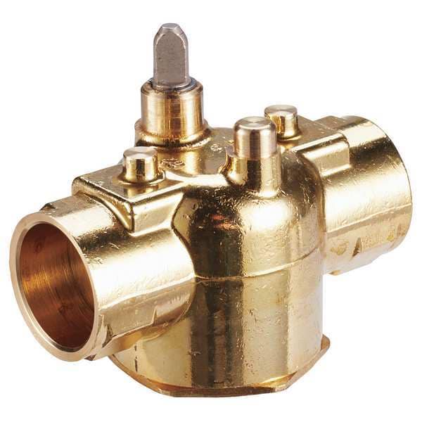 Johnson Controls Zone Valve, 2 Way, On/Off, Sweat 1/2 - JT2212