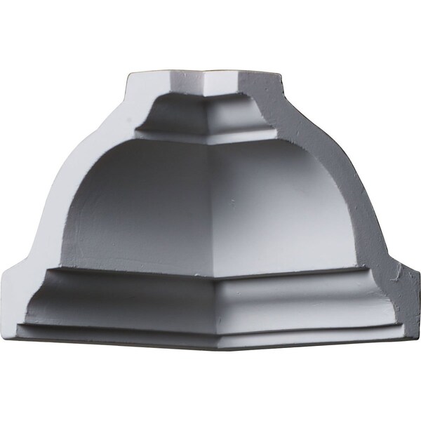 Ekena Millwork 3 1/4"P x 3 1/4"H Inside Corner Moulding (matches moulding MLD03X03X04SA) - MIC03X03SA