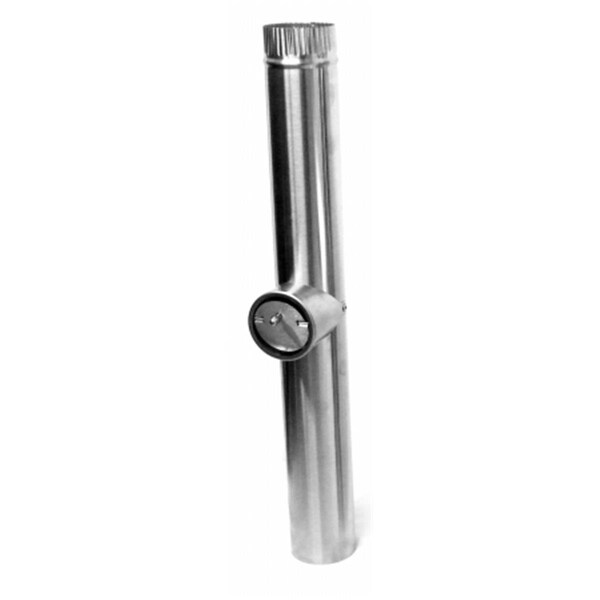 Dickinson Marine Dickinson Marine 18-001 5 in. x 22 in. Pipe With Barometric Damper - 18-001