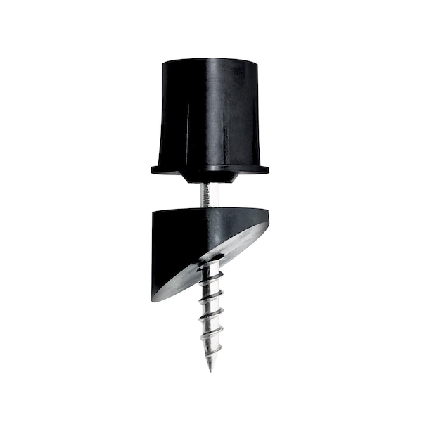 Nuvo Iron SURFACE MOUNT STAIR RAIL CONNECTORS FOR 3/4 in ROUND BALUSTERS, 20PK - SMSRA