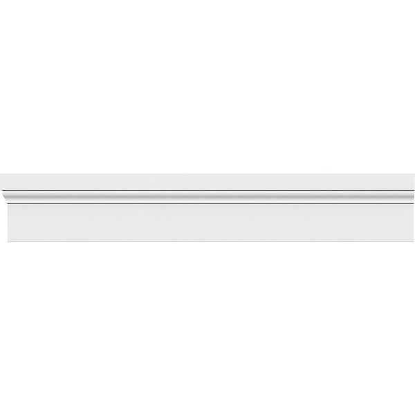 Ekena Millwork WM180 - 2"H x 1 1/4"P x 96"L Brick Mould, PVC - WM180X96SWPV