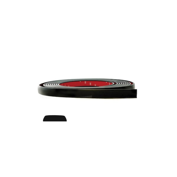 Protekto Trim 1in EURO MATTE BLACK 24' KIT - 33-312-01
