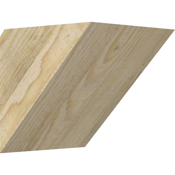 Ekena Millwork 6"W x 6"D x 6"H Traditional Rough Sawn Knee Brace, Douglas Fir - BRC06X06X06TRA00RDF