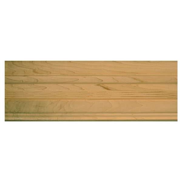 Osborne Wood Products 5 1/8 x 3 1/4 x 96 Contemporary Crown Molding in Alder - 74658.96A