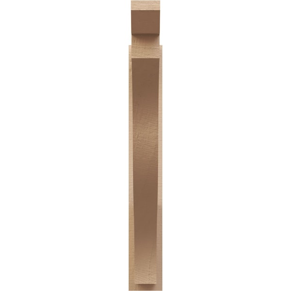 Ekena Millwork 5 1/2-in W x 36-in D x 40-in H Funston Slat Rough Cedar Woodgrain TimberThane Outlooker, Primed Tan - OUTUR055X36X40FST24RCPR