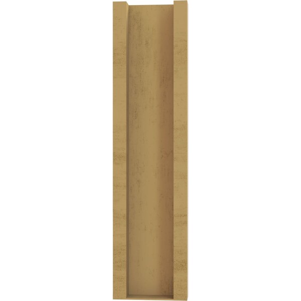 Ekena Millwork 5 1/2-in W x 18-in D x 22-in H Balboa Block Rough Cedar Woodgrain TimberThane Outlooker, Primed Tan - OUTUR055X18X22BOA44RCPR